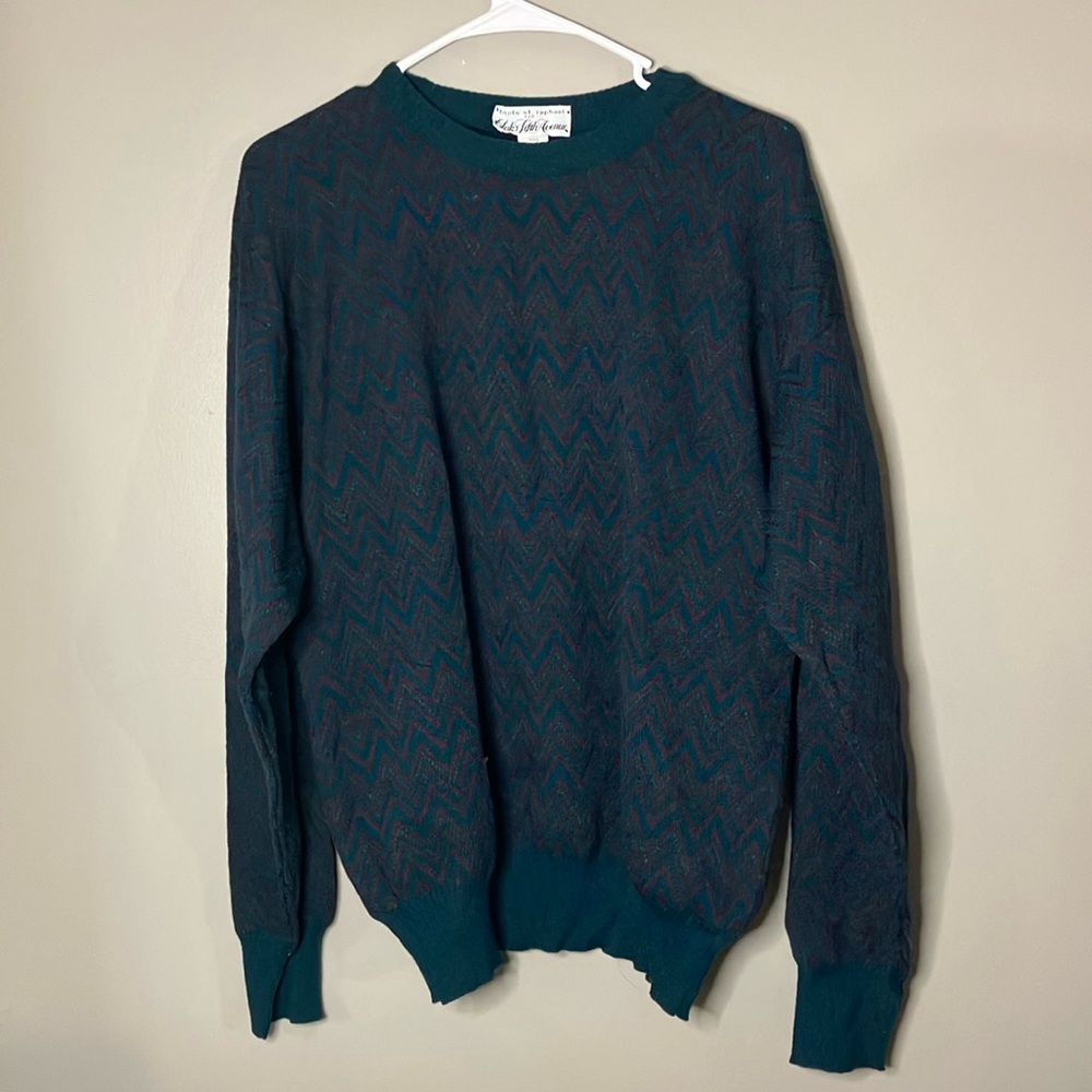 Tricots St. Raphael for Saks Fifth Avenue Wool Sweater, M